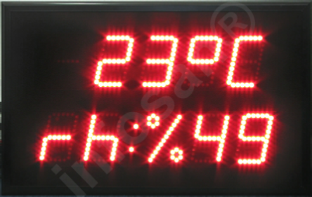 Fabrika sıcaklık nem göstergesi, Alarm çıkışlı sıcaklık nem LED gösterge Fabrika sıcaklık nem göstergesi, Alarm çıkışlı sıcaklık nem LED gösterge, Fabrika sıcaklık panosu, Fabrika nem panosu, Lütfen fiyat teklifi isteyiniz.