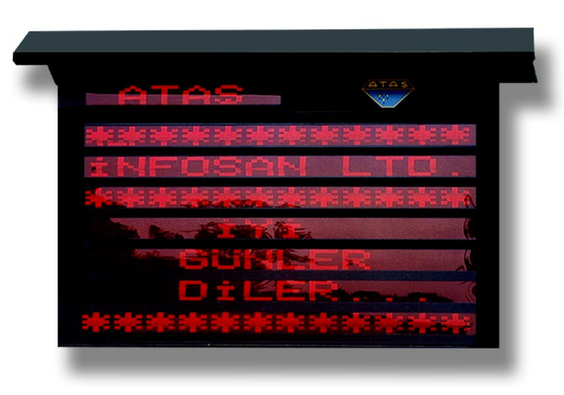 Fabrika bilgi panosu, çok satırlı alfanümerik LED gösterge, fabrika LED duyuru panosu Fabrika LED duyuru panosu, Fabrika bilgi panosu, çok satırlı alfanümerik LED gösterge, alfanümerik LED andon, dot matrix LED andon, Fabrika alfanümerik mesaj panosu