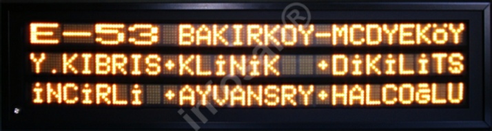Otobüs güzergah panosu, Minibüs güzergah panosu, Yolcu bilgilendirme panosu, LED'li güzergah panosu Otobüs güzergah panosu, Minibüs güzergah panosu, Yolcu bilgilendirme panosu, LED'li güzergah panosu, LED'li yolcu panosu, LED'li otobüs panosu, LED'li minibüs panosu