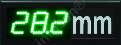 Encoder girişli LED gösterge Fabrika dijital LED gösterge, Analog girişli LED gösterge, Analog girişli LED pano, Enkoder girişli LED gösterge, Encoder girişli LED pano