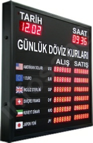 Otel oda fiyat ve döviz kur pan osu, IR kablosuz kumanda ve PC arabağlantısı Dijital döviz kur panosu, Dijital Döviz Kuru Alış Satış Panosu, Döviz panosu, Döviz Kur Kuyumcu ve Otel Fiyat Panosu, Döviz Altın Kur Panoları, oda fiyat ve döviz kur panoları