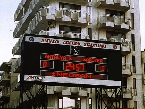 Futbol skorbordu, Halı saha skorbordu, LED skorbord Futbol skorbordu, halı saha skorbordu, ürün fiyatları için lütfen fiyat teklifi isteyiniz.